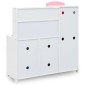 vidaXL Κουζίνα Παιδική Πολύχρωμη 80 x 30 x 85 εκ. από MDF