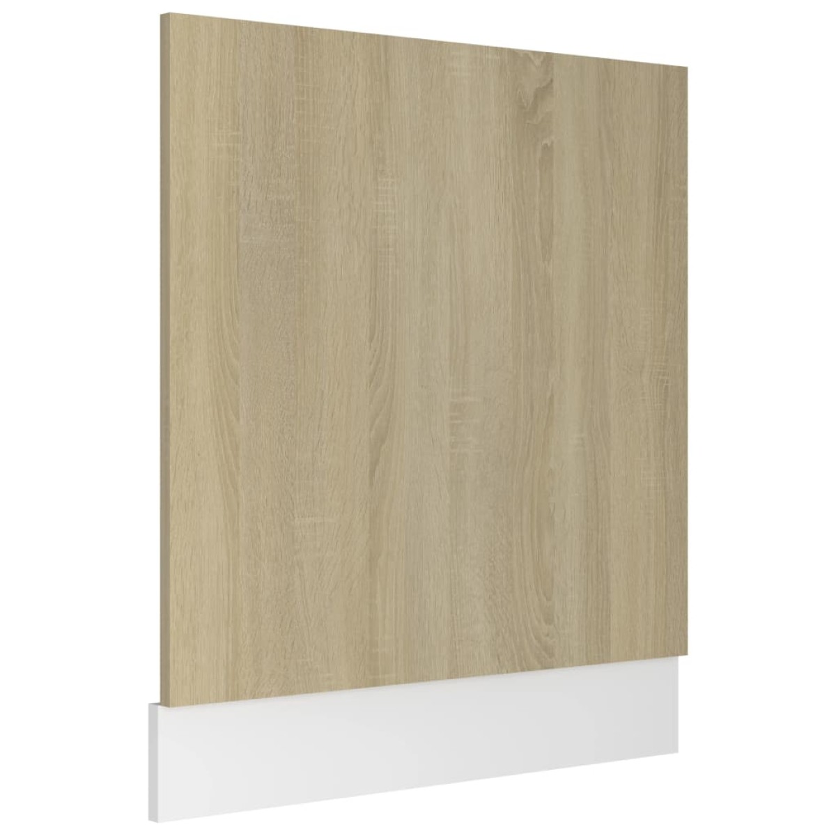 vidaXL Πρόσοψη Πλυντηρίου Πιάτων Sonoma Δρυς 59,5x3x67 εκ. Μοριοσανίδα