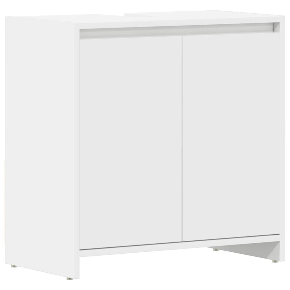 vidaXL Ντουλάπι Νιπτήρα Λευκό 60 x 33 x 61 εκ. από Επεξ. Ξύλο