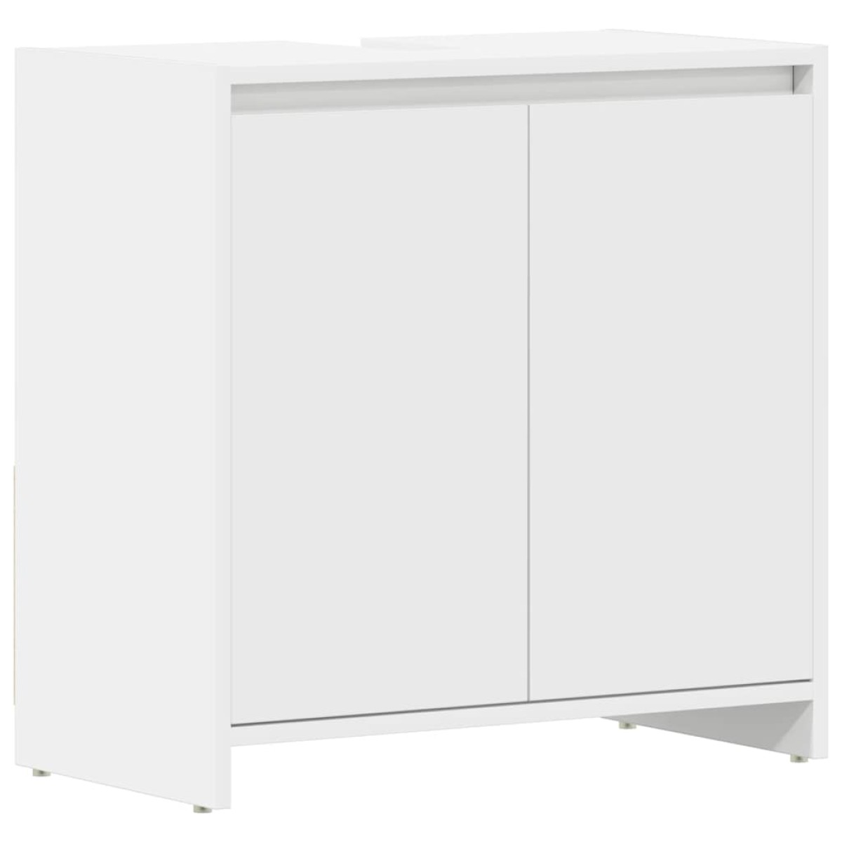vidaXL Ντουλάπι Νιπτήρα Λευκό 60 x 33 x 61 εκ. από Μοριοσανίδα