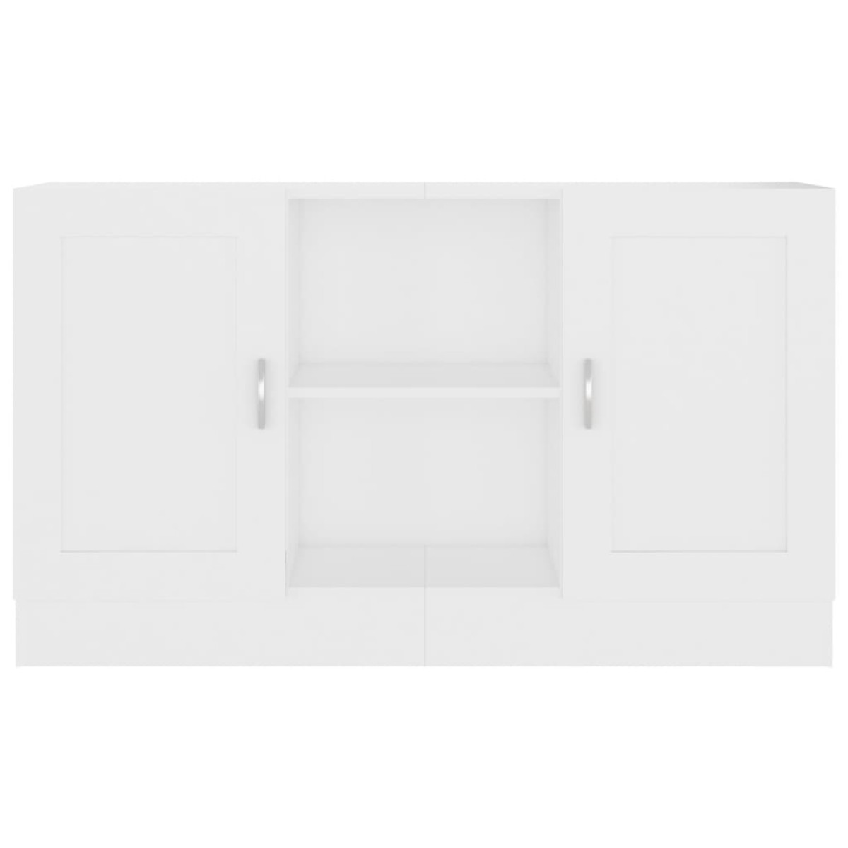 vidaXL Μπουφές Λευκός 120 x 30,5 x 70 εκ. από Μοριοσανίδα