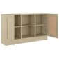 vidaXL Μπουφές Χρώμα Sonoma Δρυς 120 x 30,5 x 70 εκ. από Μοριοσανίδα