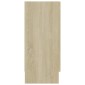 vidaXL Μπουφές Χρώμα Sonoma Δρυς 120 x 30,5 x 70 εκ. από Μοριοσανίδα