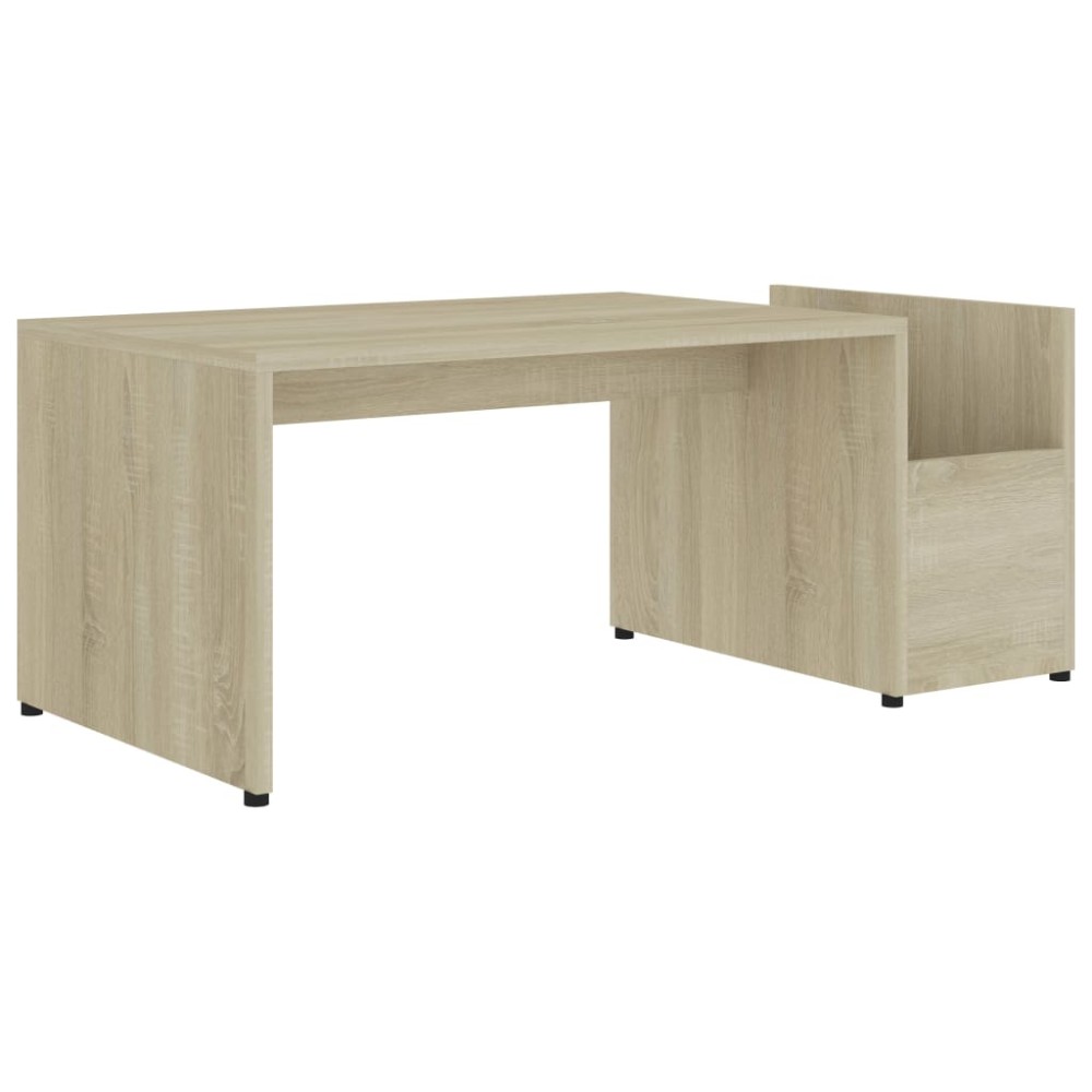 vidaXL Τραπεζάκι Σαλονιού Sonoma Δρυς 90x45x35 εκ. από Επεξ. Ξύλο