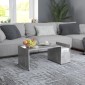 vidaXL Τραπεζάκι Σαλονιού Γκρι Σκυροδέματος 90x45x35 εκ. Μοριοσανίδα