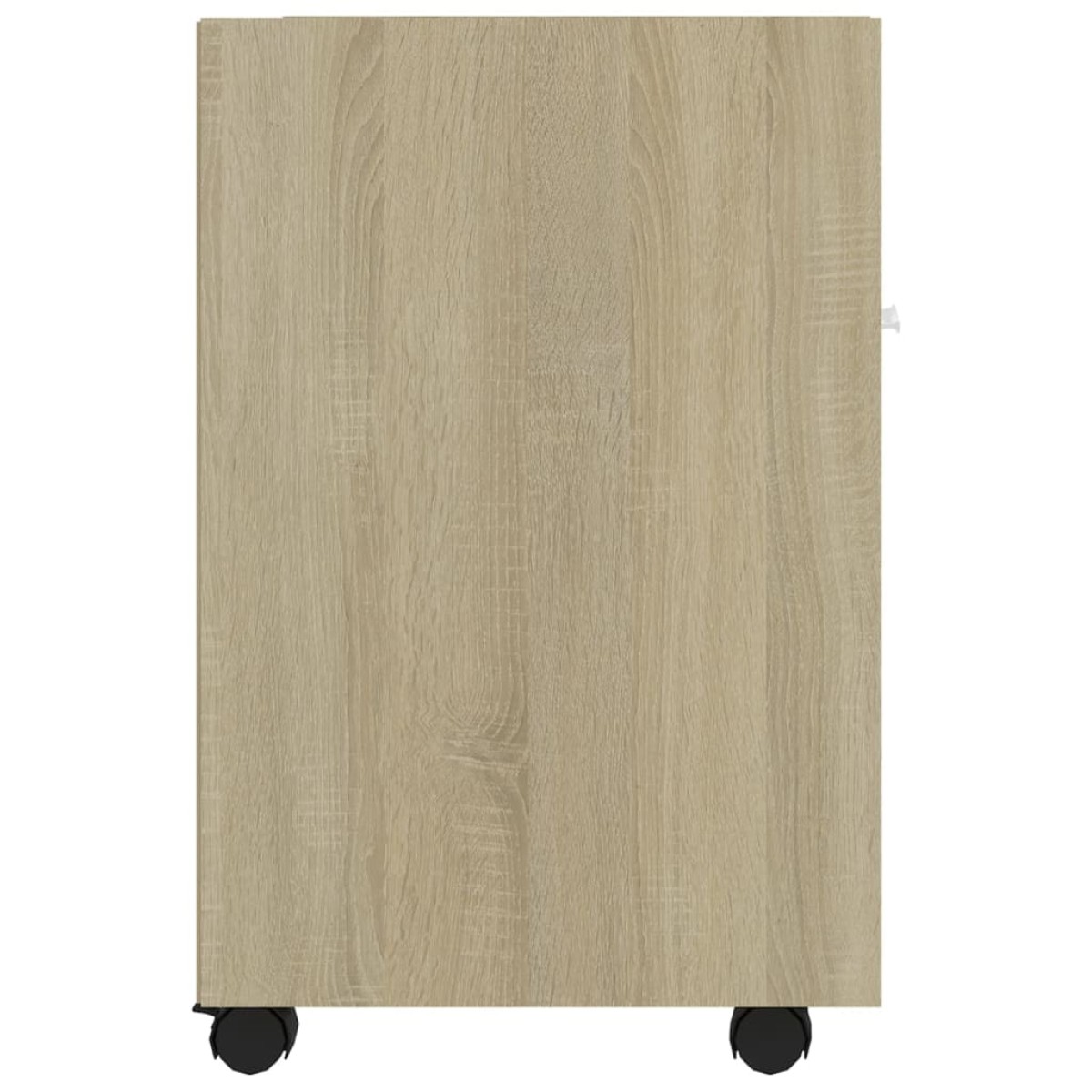 vidaXL Βοηθητ. Ντουλάπι με Τροχούς Sonoma Δρύς 33x38x60 εκ Μοριοσανίδα
