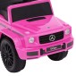 vidaXL Περπατούρα Αυτοκίνητο με Λαβή Mercedes-Benz G63 Ροζ