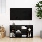 vidaXL Παπουτσοθήκη Μαύρη 103 x 30 x 54,5 εκ. από Μοριοσανίδα