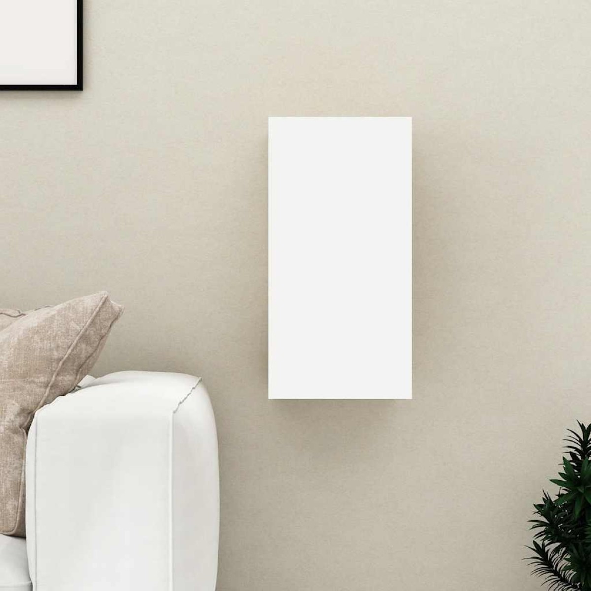 vidaXL Έπιπλο Τηλεόρασης Λευκό 30,5 x 30 x 60 εκ. από Μοριοσανίδα