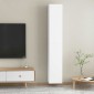 vidaXL Έπιπλα Τηλεόρασης 2 τεμ. Λευκά 30,5 x 30 x 90 εκ. Μοριοσανίδα