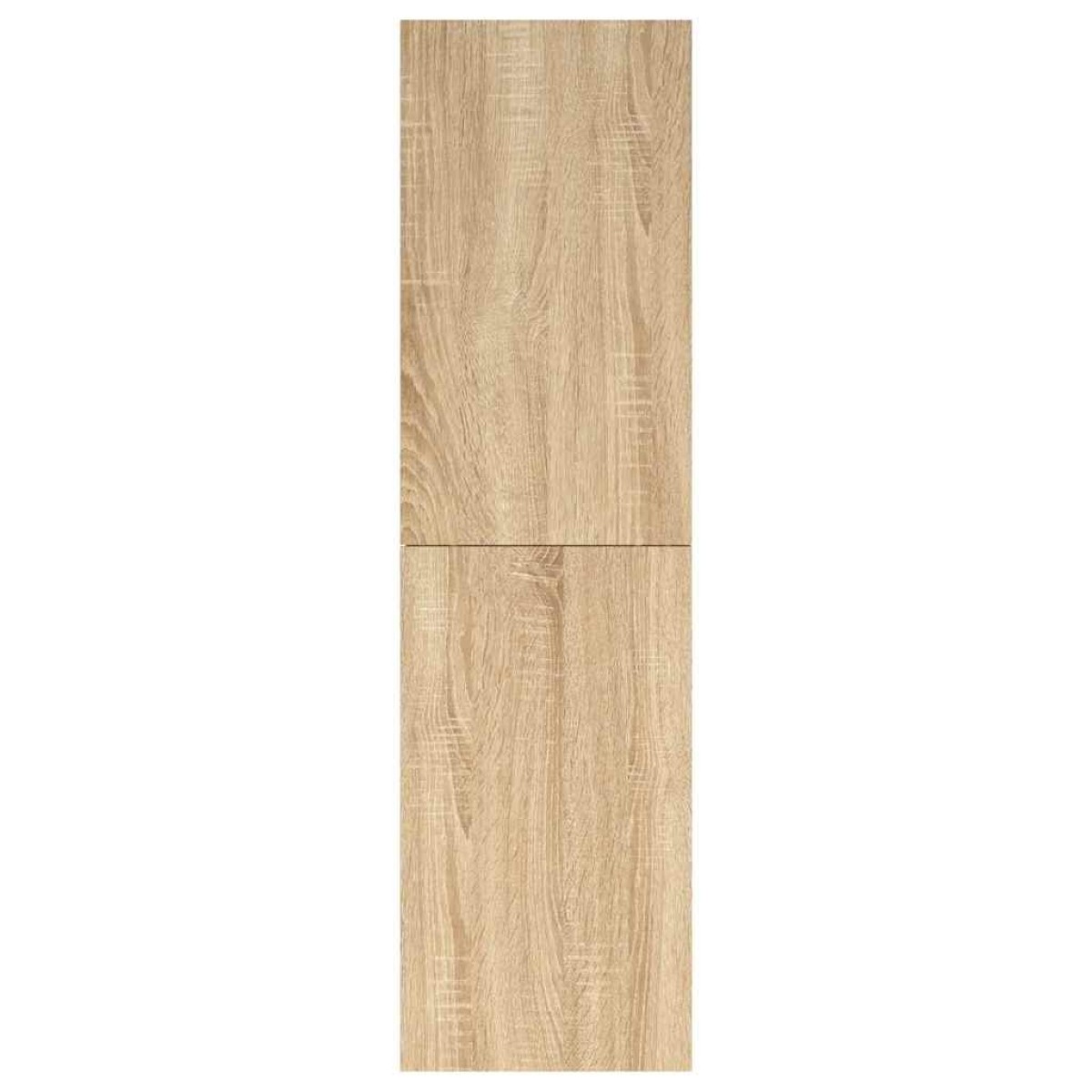 vidaXL Έπιπλο Τηλεόρασης Sonoma Δρυς 30,5 x 30 x 110 εκ. Μοριοσανίδα
