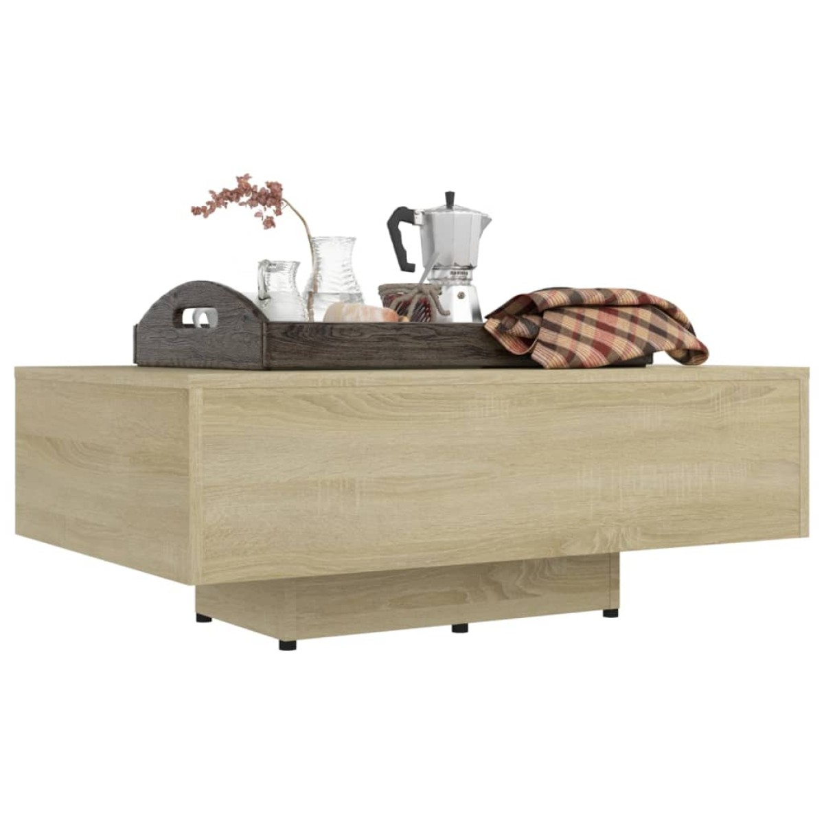 vidaXL Τραπεζάκι Σαλονιού Sonoma Δρυς 85x55x31 εκ. από Μοριοσανίδα