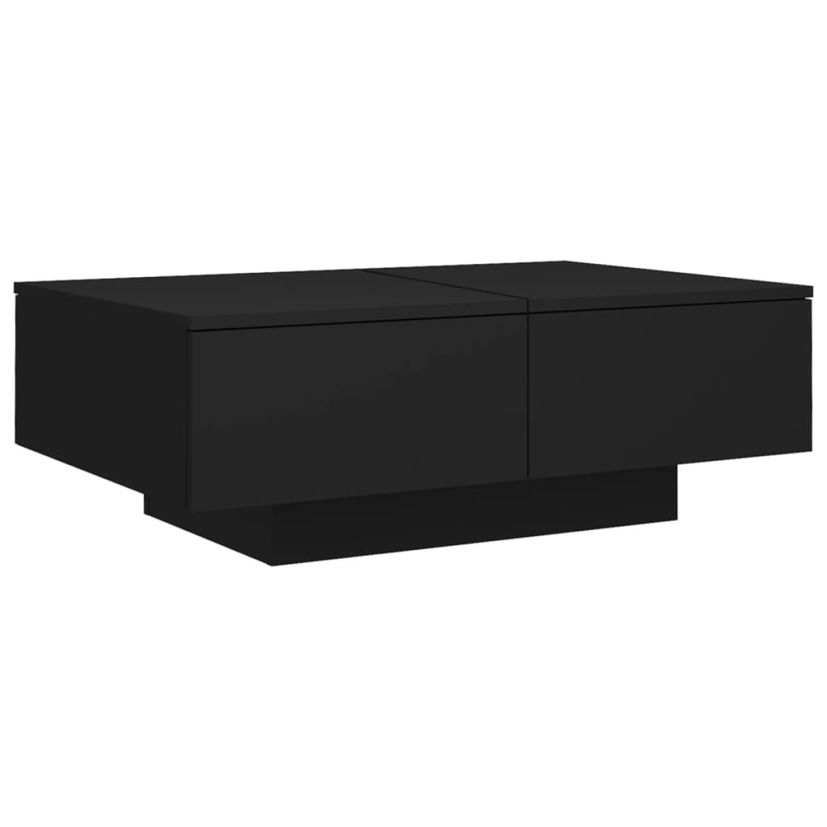 vidaXL Τραπεζάκι Σαλονιού Μαύρο 90 x 60 x 31 εκ. από Μοριοσανίδα