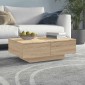 vidaXL Τραπεζάκι Σαλονιού Sonoma Δρυς 90 x 60 x 31 εκ. από Μοριοσανίδα