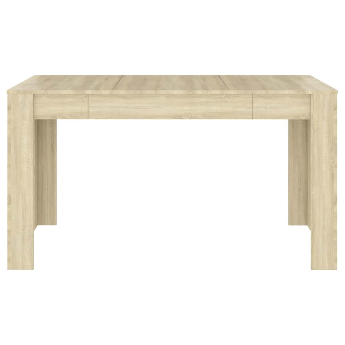 vidaXL Τραπεζαρία Sonoma Δρυς 140 x 74,5 x 76 εκ. από Μοριοσανίδα