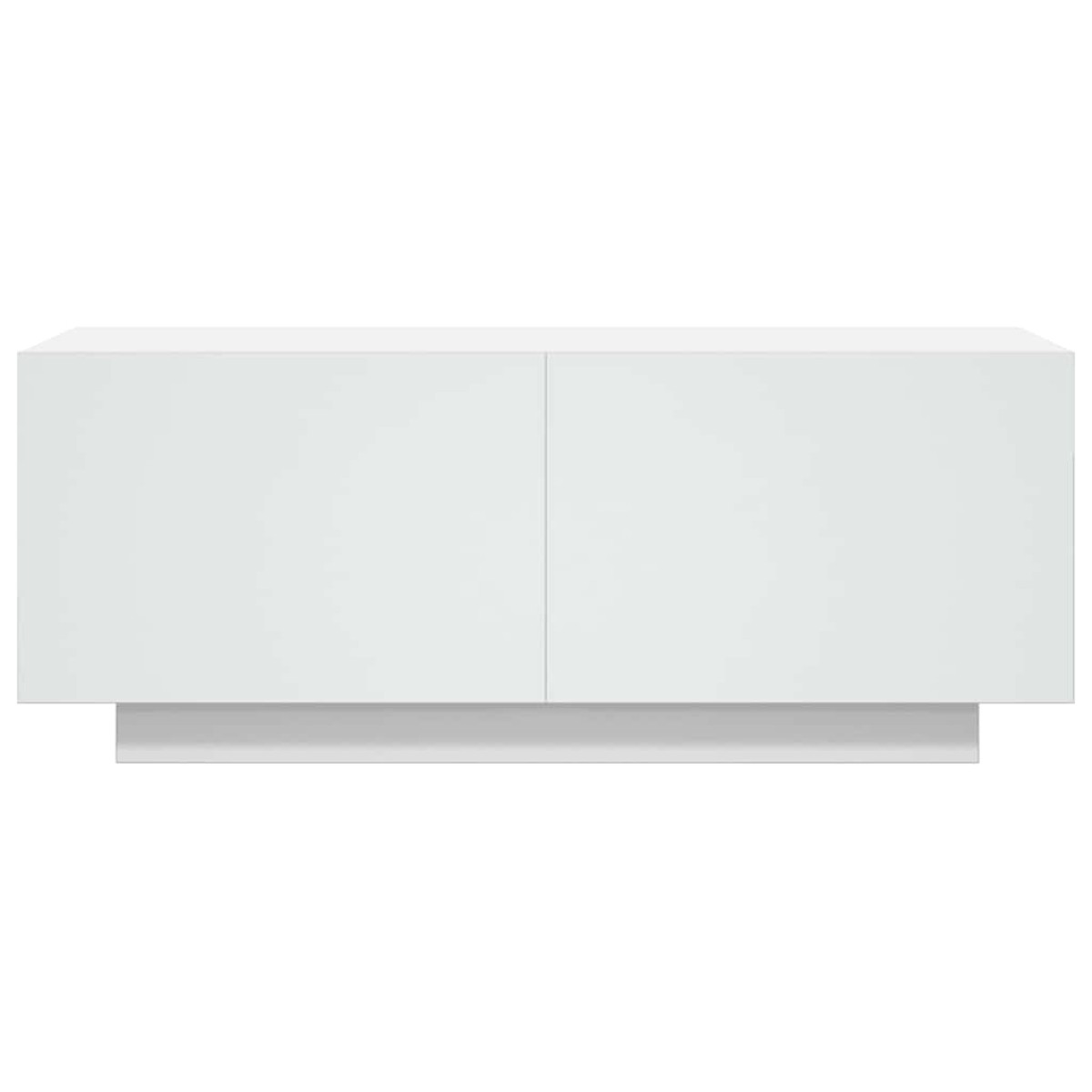 vidaXL Έπιπλο Τηλεόρασης Λευκό 100 x 35 x 40 εκ. από Μοριοσανίδα