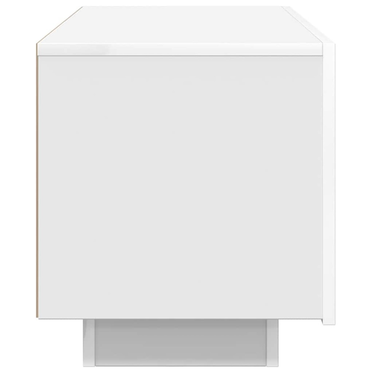 vidaXL Έπιπλο Τηλεόρασης Λευκό 100 x 35 x 40 εκ. από Μοριοσανίδα