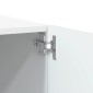 vidaXL Έπιπλο Τηλεόρασης Λευκό 100 x 35 x 40 εκ. από Μοριοσανίδα