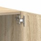 vidaXL Έπιπλο Τηλεόρασης Sonoma Δρυς 100 x 35 x 40 εκ. από Μοριοσανίδα