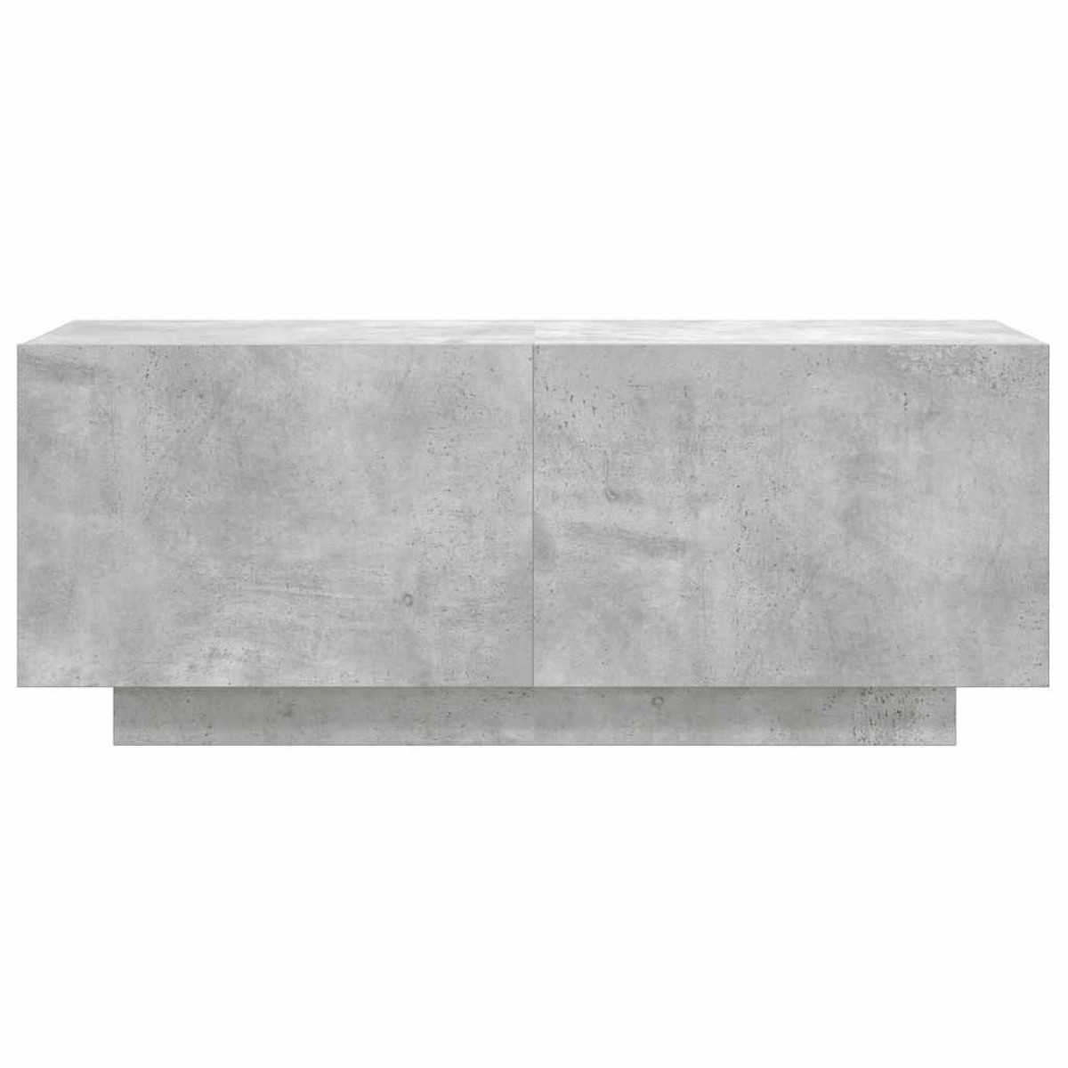 vidaXL Έπιπλο Τηλεόρασης Γκρι Σκυροδέματος 100x35x40 εκ. Μοριοσανίδα