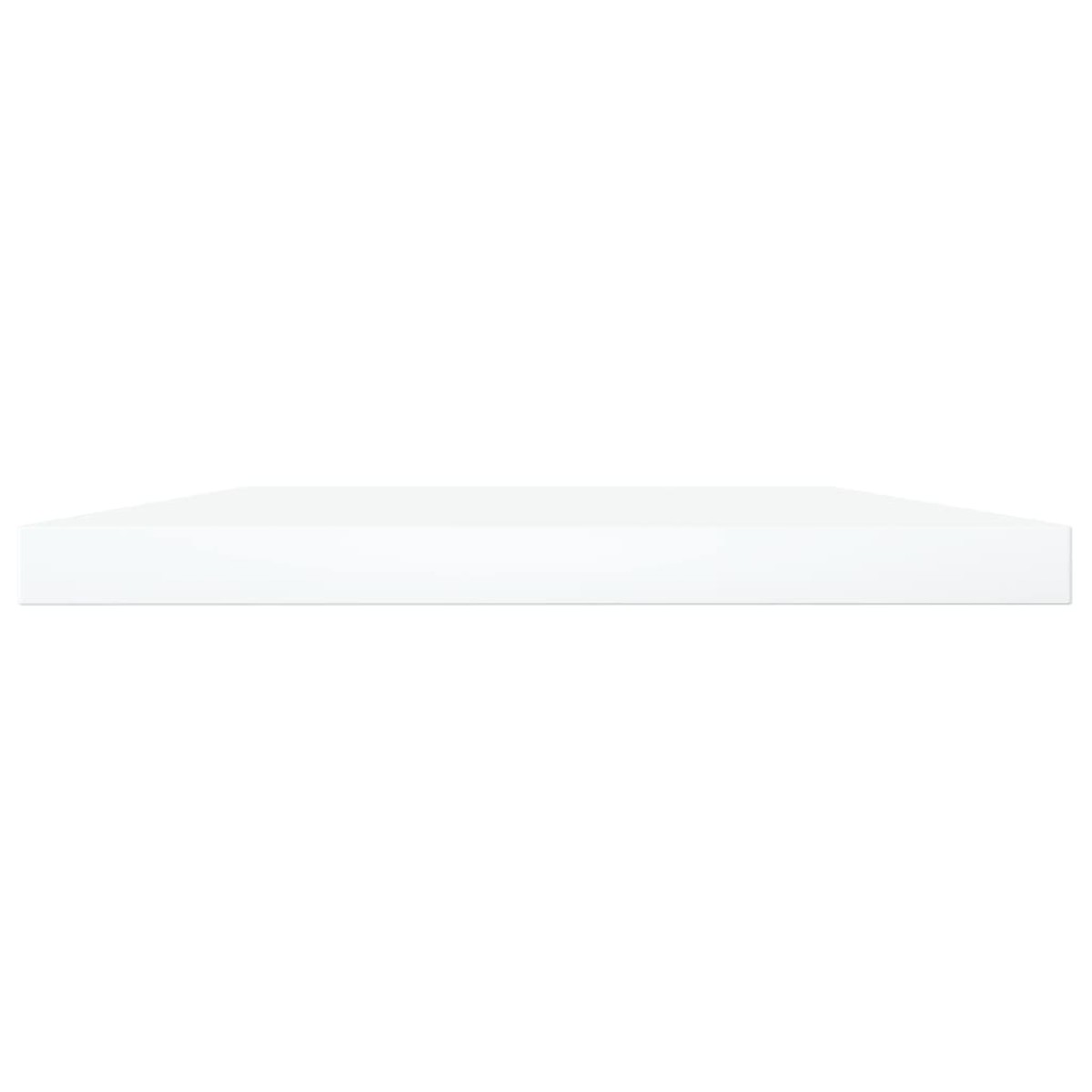 vidaXL Ράφια Βιβλιοθήκης 4 τεμ. Λευκά 40x20x1,5 εκ. από Μοριοσανίδα