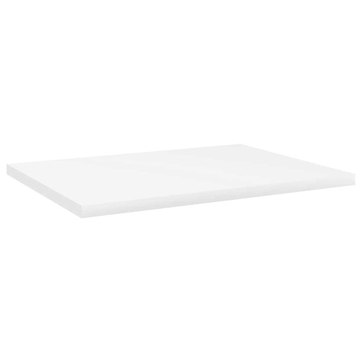 vidaXL Ράφια Βιβλιοθήκης 4 τεμ. Λευκά 40x30x1,5 εκ. από Μοριοσανίδα