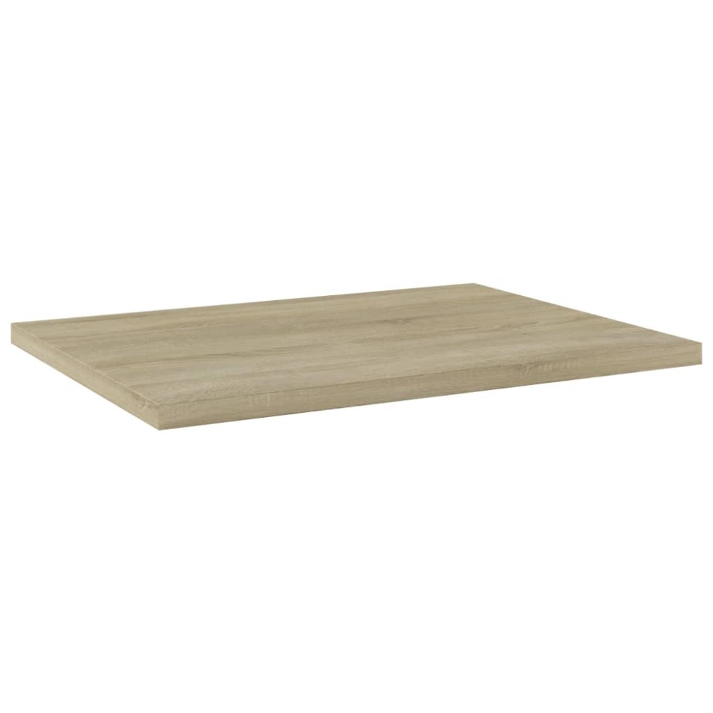 vidaXL Ράφια Βιβλιοθήκης 4 τεμ. Sonoma Δρυς 40x30x1,5 εκ. Επεξ.Ξύλο