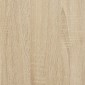 vidaXL Ράφια Βιβλιοθήκης 4 τεμ. Sonoma Δρυς 40x30x1,5 εκ. Μοριοσανίδα