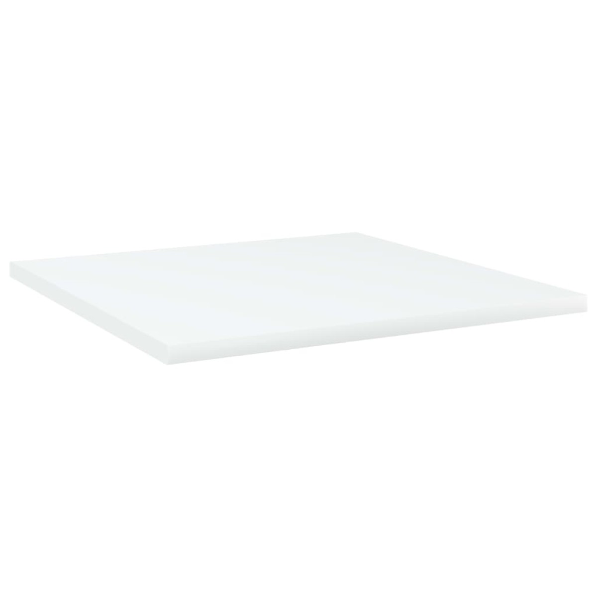 vidaXL Ράφια Βιβλιοθήκης 4 τεμ. Λευκά 40x40x1,5 εκ. από Μοριοσανίδα