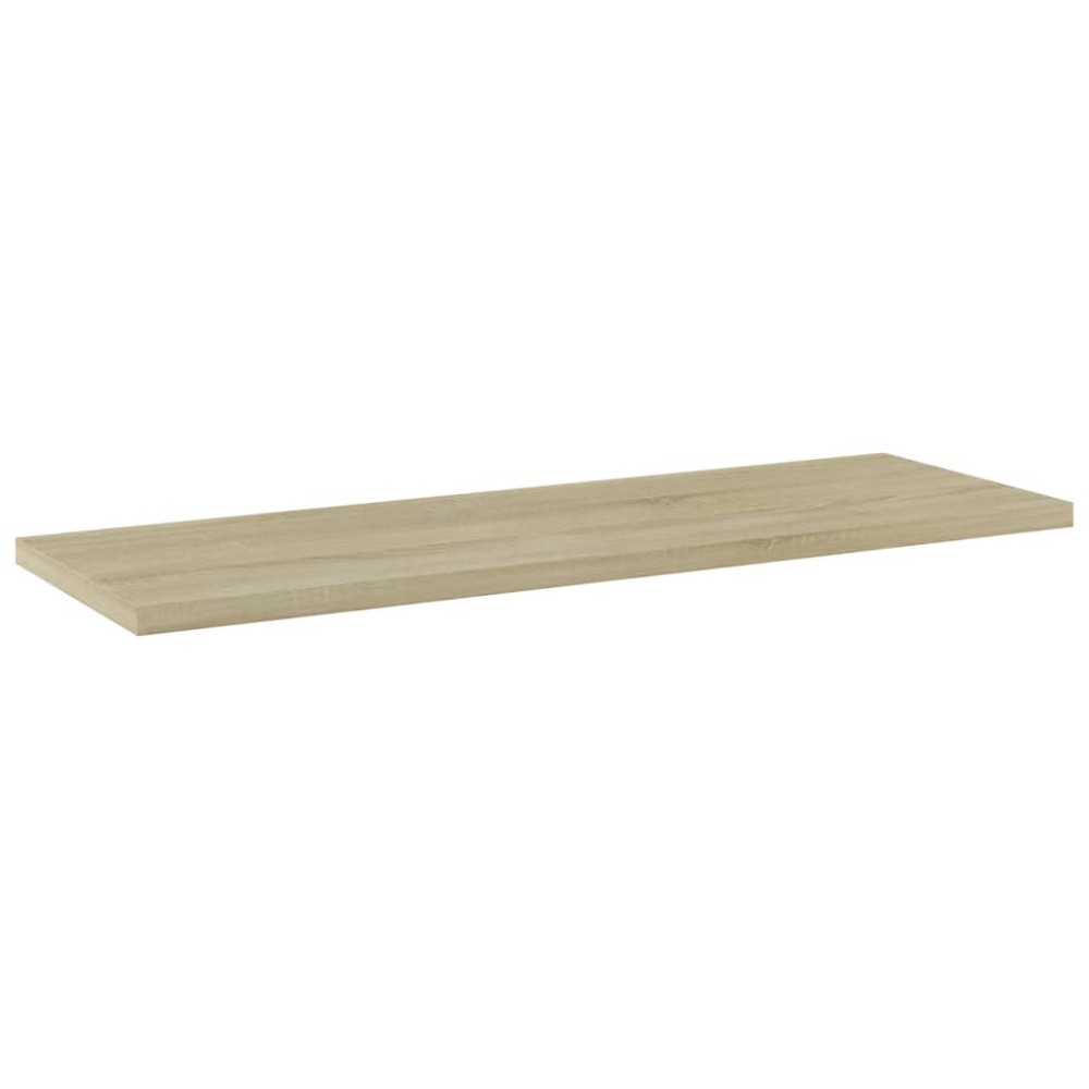 vidaXL Ράφια Βιβλιοθήκης 4 τεμ. Sonoma Δρυς 60x20x1,5 εκ. Μοριοσανίδα