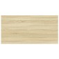 vidaXL Ράφια Βιβλιοθήκης 4 τεμ. Sonoma Δρυς 60x30x1,5 εκ. Μοριοσανίδα