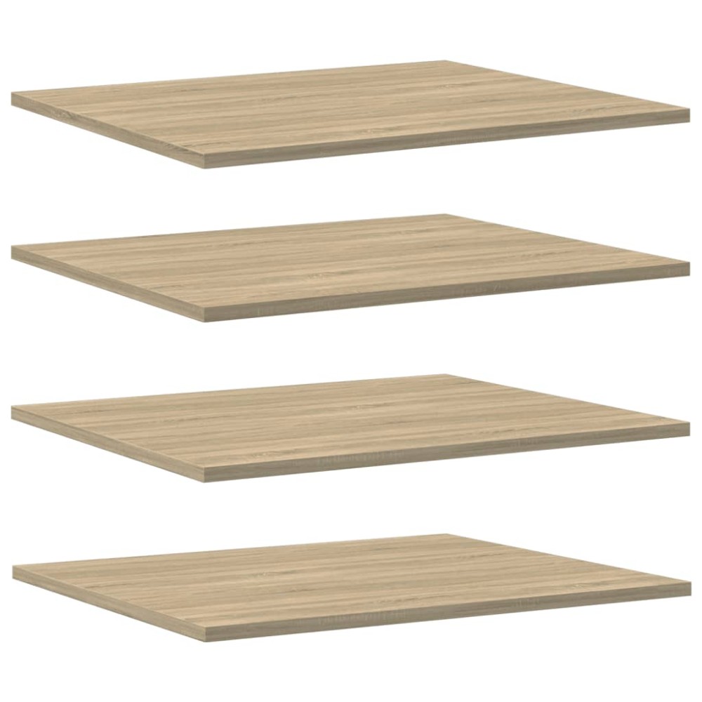 vidaXL Ράφια Βιβλιοθήκης 8 τεμ. Sonoma Δρυς 60x50x1,5 εκ. Μοριοσανίδα
