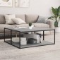 vidaXL Ράφια Βιβλιοθήκης 4 τεμ Γκρι Σκυροδ. 100x50x1,5 εκ. Μοριοσανίδα