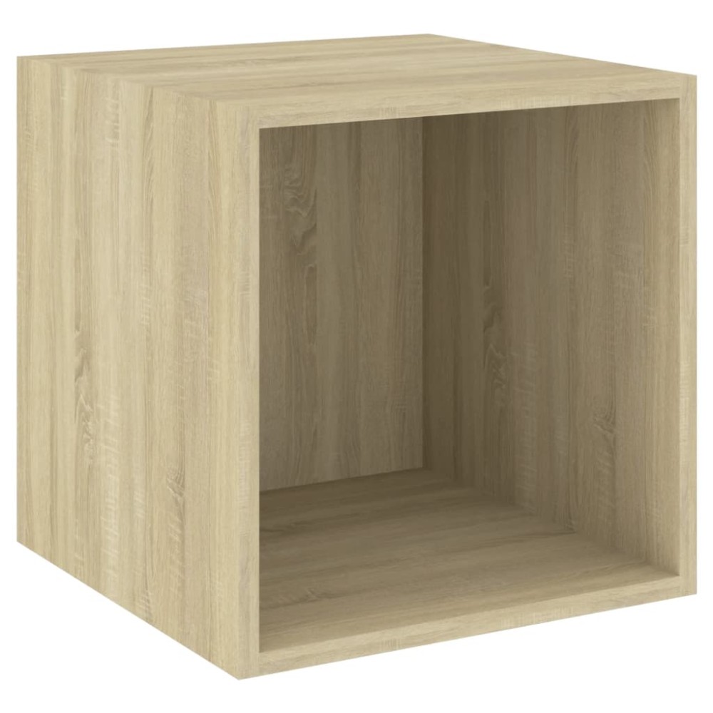 vidaXL Ντουλάπι Τοίχου Sonoma Δρυς 37 x 37 x 37 εκ. από Επεξ. Ξύλο