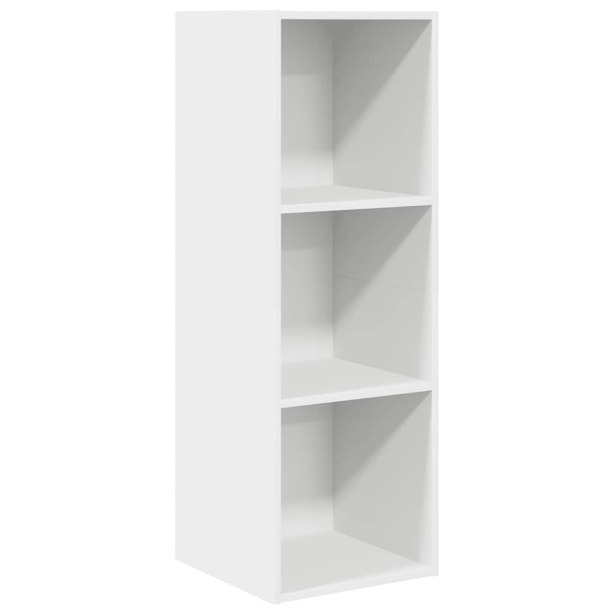 vidaXL Έπιπλο Τηλεόρασης Κρεμαστό Λευκό 37x37x107 εκ. από Μοριοσανίδα