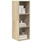 vidaXL Έπιπλο Τηλεόρασης Κρεμαστό Sonoma Δρυς 37x37x107 εκ Μοριοσανίδα