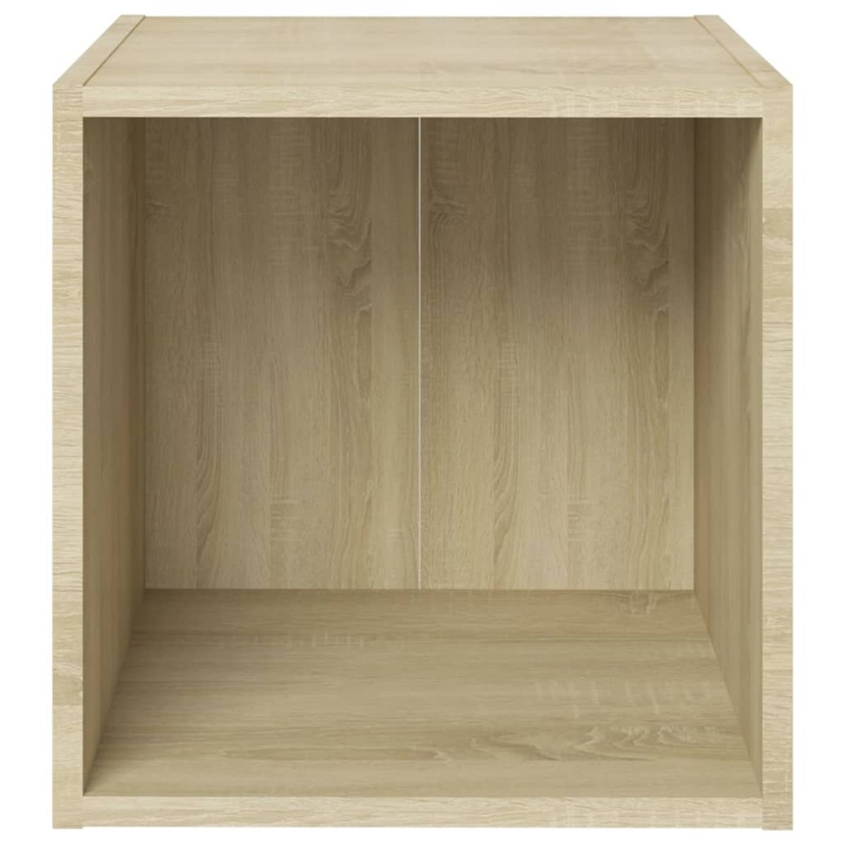 vidaXL Έπιπλο Τηλεόρασης Sonoma Δρυς 37 x 35 x 37 εκ. από Μοριοσανίδα