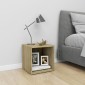 vidaXL Έπιπλο Τηλεόρασης Sonoma Δρυς 37 x 35 x 37 εκ. από Μοριοσανίδα