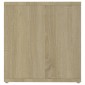 vidaXL Έπιπλο Τηλεόρασης Sonoma Δρυς 72x35x36,5 εκ. από Μοριοσανίδα