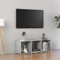 vidaXL Έπιπλο Τηλεόρασης Γκρι Σκυρ. 107 x 35 x 37 εκ. από Μοριοσανίδα