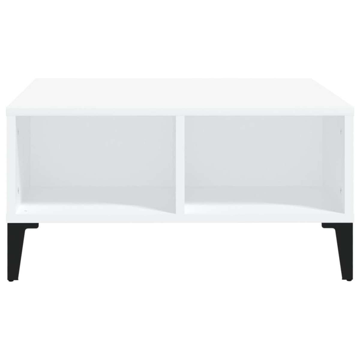 vidaXL Τραπεζάκι Σαλονιού Λευκό 60 x 60 x 30 εκ. από Μοριοσανίδα