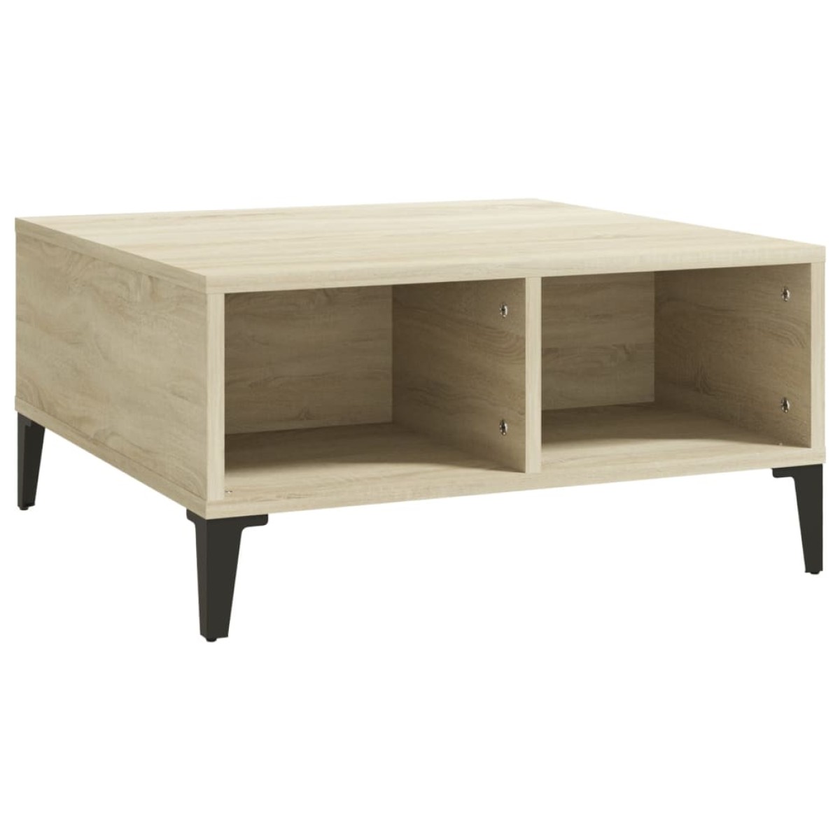 vidaXL Τραπεζάκι Σαλονιού Sonoma Δρυς 60 x 60 x 30 εκ. από Μοριοσανίδα