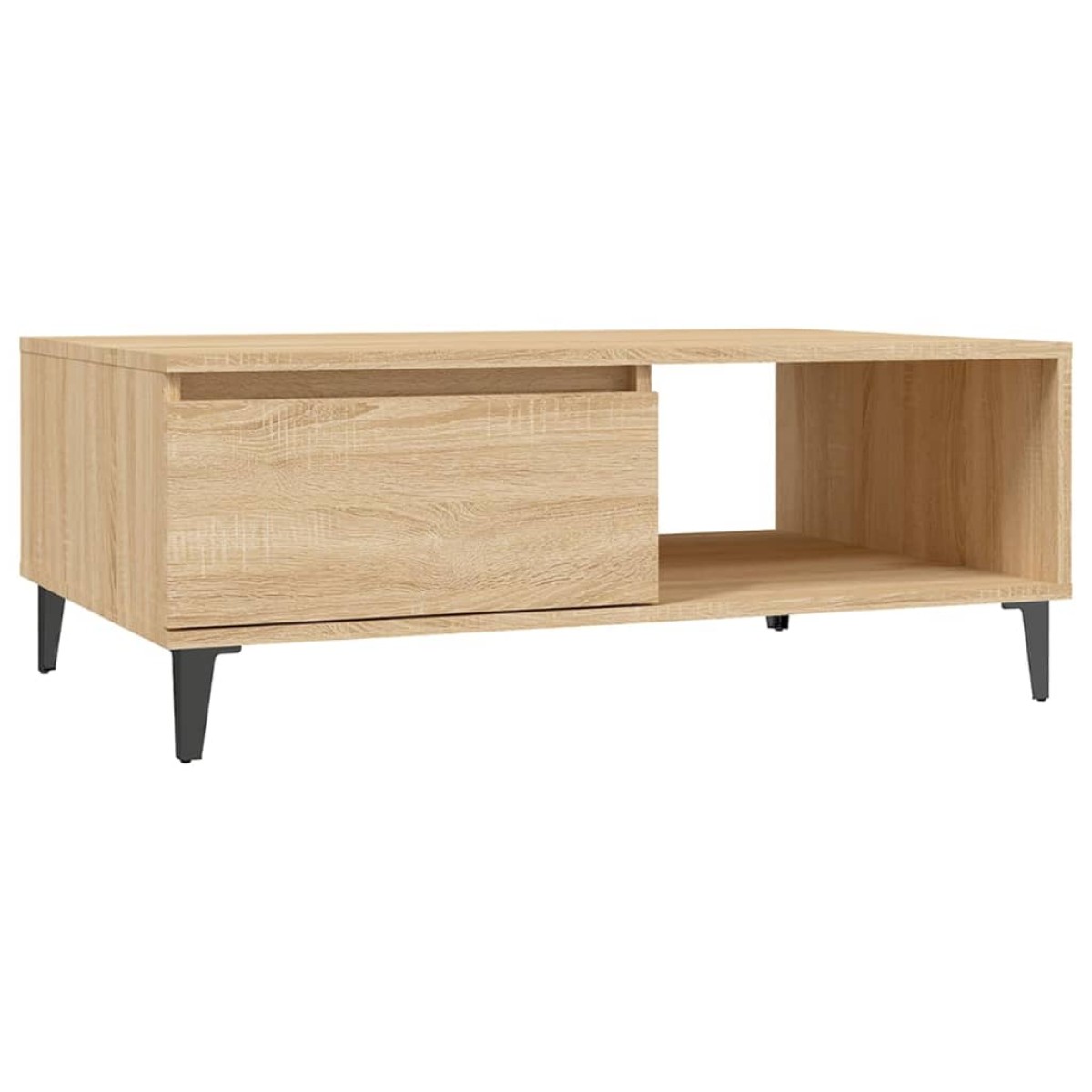 vidaXL Τραπεζάκι Σαλονιού Sonoma Δρυς 90 x 60 x 35 εκ. από Μοριοσανίδα