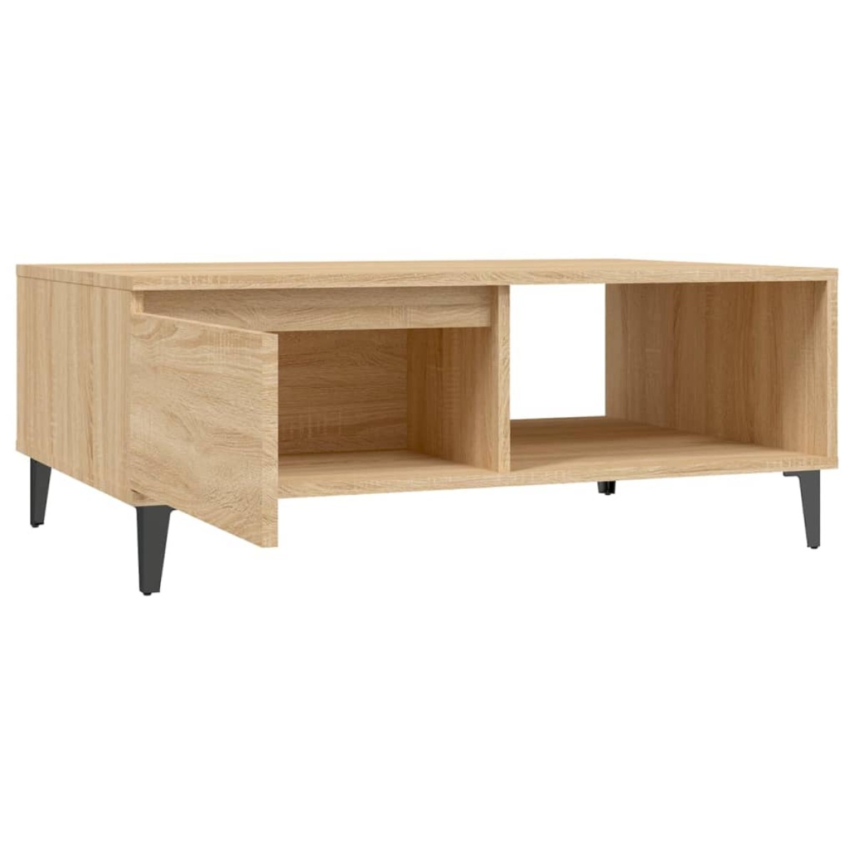 vidaXL Τραπεζάκι Σαλονιού Sonoma Δρυς 90 x 60 x 35 εκ. από Μοριοσανίδα