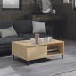 vidaXL Τραπεζάκι Σαλονιού Sonoma Δρυς 90 x 60 x 35 εκ. από Μοριοσανίδα