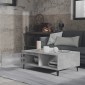 vidaXL Τραπεζάκι Σαλονιού Γκρι Σκυρ. 90 x 60 x 35 εκ. από Μοριοσανίδα