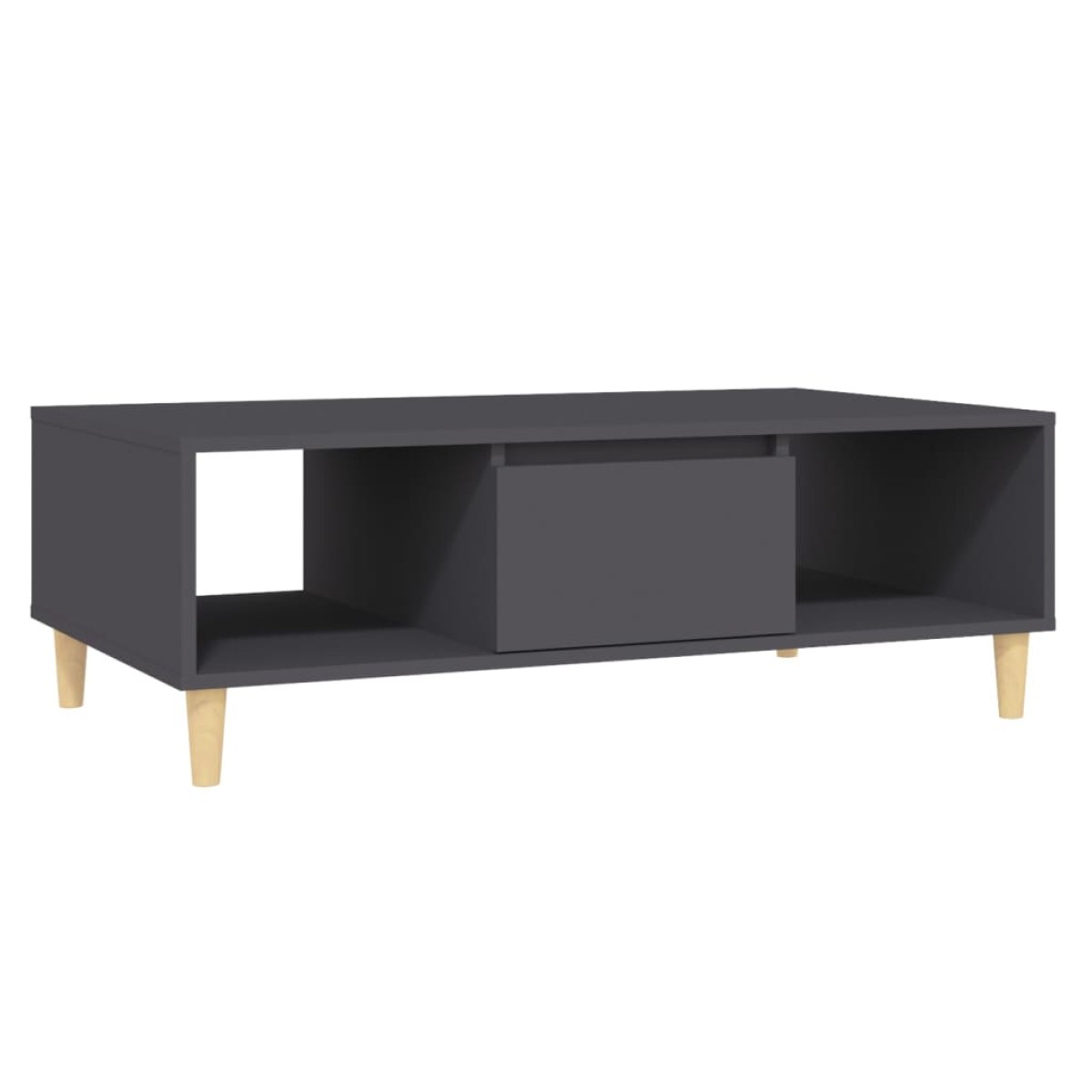 vidaXL Τραπεζάκι Σαλονιού Γκρι 103,5 x 60 x 35 εκ. από Μοριοσανίδα
