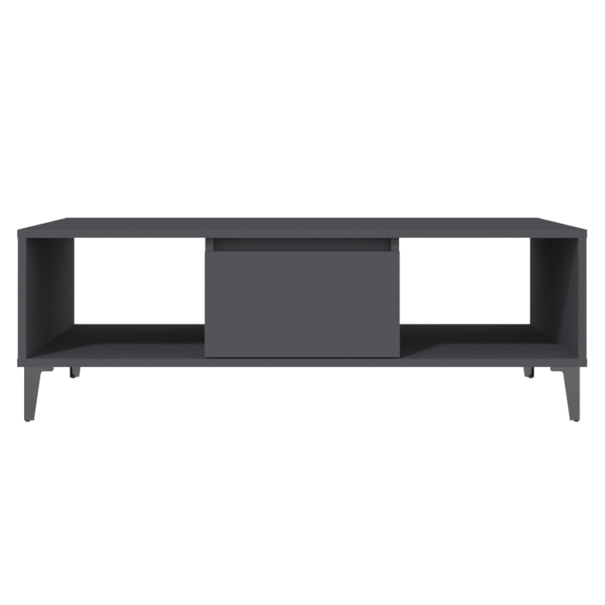 vidaXL Τραπεζάκι Σαλονιού Γκρι 103,5 x 60 x 35 εκ. από Μοριοσανίδα