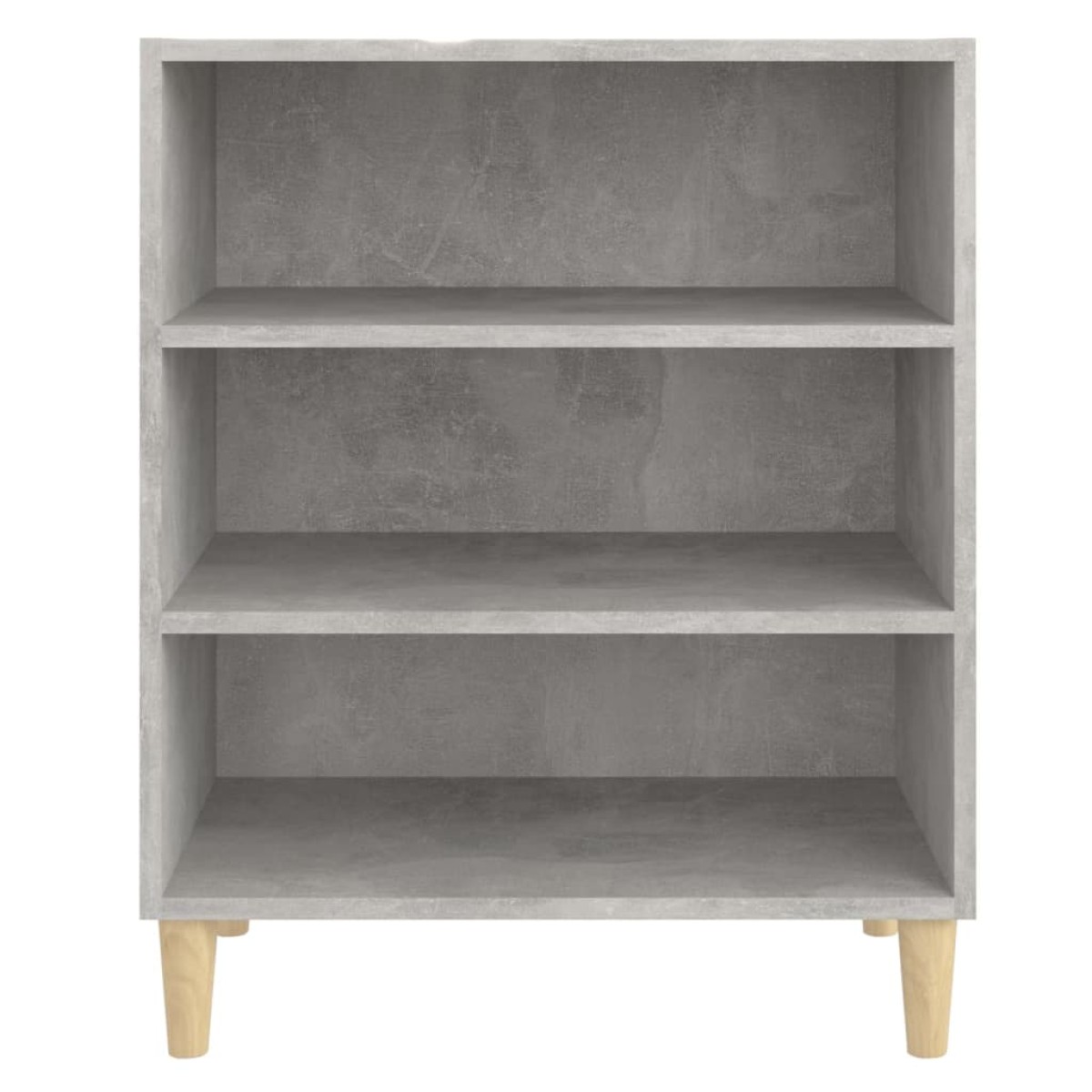 vidaXL Ραφιέρα Γκρι Σκυροδέματος 57 x 35 x 70 εκ. από Μοριοσανίδα