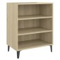 vidaXL Ραφιέρα Sonoma Δρυς 57 x 35 x 70 εκ. από Μοριοσανίδα